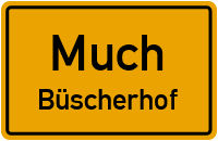 Straßenverzeichnis Much Büscherhof