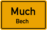Straßenverzeichnis Much Bech