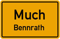 Straßenverzeichnis Much Bennrath