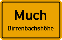Straßenverzeichnis Much Birrenbachshöhe