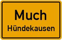 Straßenverzeichnis Much Hündekausen