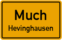 Straßenverzeichnis Much Hevinghausen