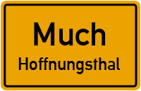 Straßenverzeichnis Much Hoffnungsthal