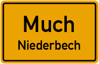 Straßenverzeichnis Much Niederbech