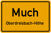 Straßenverzeichnis Much Oberdreisbach-Höhe