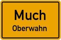 Straßenverzeichnis Much Oberwahn