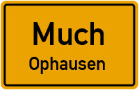 Straßenverzeichnis Much Ophausen