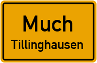 Straßenverzeichnis Much Tillinghausen