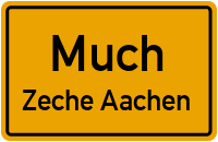 Straßenverzeichnis Much Zeche Aachen