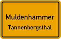 Hammerbrücker Straße in 08262 Muldenhammer (Tannenbergsthal)