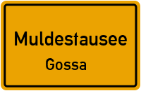 Straßenverzeichnis Muldestausee Gossa