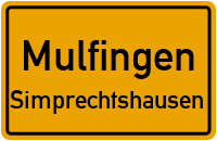 Mulfinger Straße in 74673 Mulfingen (Simprechtshausen)