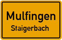 Straßenverzeichnis Mulfingen Staigerbach