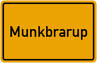 City Sign Munkbrarup
