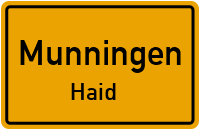 Haid in MunningenHaid
