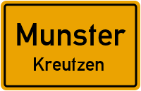 Übungsplatzstraße in MunsterKreutzen