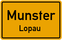 Wulfsoder Straße in MunsterLopau