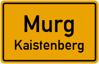 Rothenbächlestraße in MurgKaistenberg