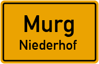 Hotzenwaldstraße in 79730 Murg (Niederhof)