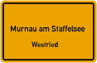 Waldstraße in Murnau am StaffelseeWestried