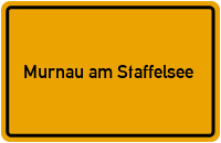 Murnau am Staffelsee in Bayern