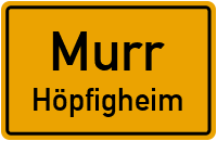 Gartenstraße in MurrHöpfigheim