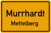 Mettelbacher Vicinalweg in MurrhardtMettelberg