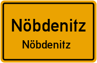 Am Gemeindeamt in NöbdenitzNöbdenitz
