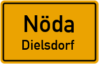 Hauptstraße in NödaDielsdorf