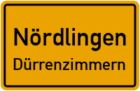 Zimbernstraße in NördlingenDürrenzimmern