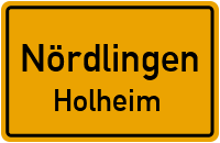 Nördlinger Straße in NördlingenHolheim
