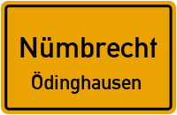 Straßenverzeichnis Nümbrecht Ödinghausen