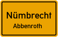 Straßenverzeichnis Nümbrecht Abbenroth