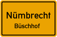 Straßenverzeichnis Nümbrecht Büschhof