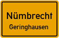Geringhausener Straße in NümbrechtGeringhausen