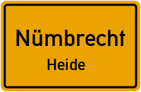 Straßenverzeichnis Nümbrecht Heide