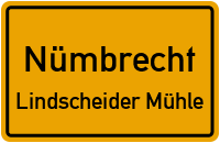 Straßenverzeichnis Nümbrecht Lindscheider Mühle
