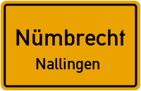 Straßenverzeichnis Nümbrecht Nallingen
