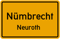 Straßenverzeichnis Nümbrecht Neuroth