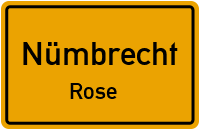 Straßenverzeichnis Nümbrecht Rose