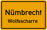 Straßenverzeichnis Nümbrecht Wolfsscharre