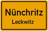 Winzerbergstraße in NünchritzLeckwitz