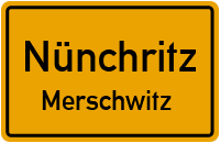 Merschwitzer Elbstraße in NünchritzMerschwitz
