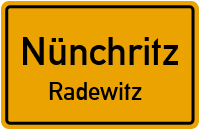 Querweg in NünchritzRadewitz