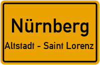 Tg in NürnbergAltstadt - Saint Lorenz