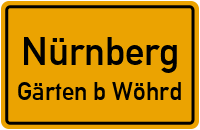 Gießereistraße in NürnbergGärten b Wöhrd