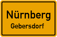 Gutzberger Weg in NürnbergGebersdorf
