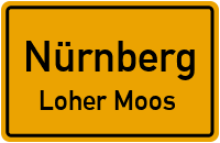 Egloffsteiner Straße in NürnbergLoher Moos