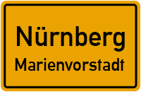 Bahnhofsstraße in NürnbergMarienvorstadt