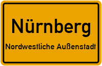 Obermühlweg in NürnbergNordwestliche Außenstadt